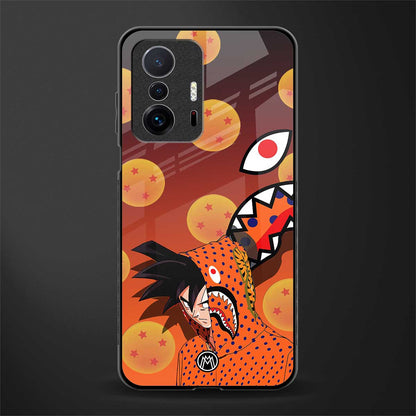 goku glass case for mi 11t pro 5g image