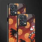 goku back phone cover | glass case for realme 9 pro 5g