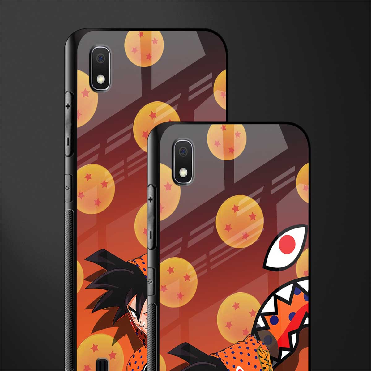 goku glass case for samsung galaxy a10 image-2