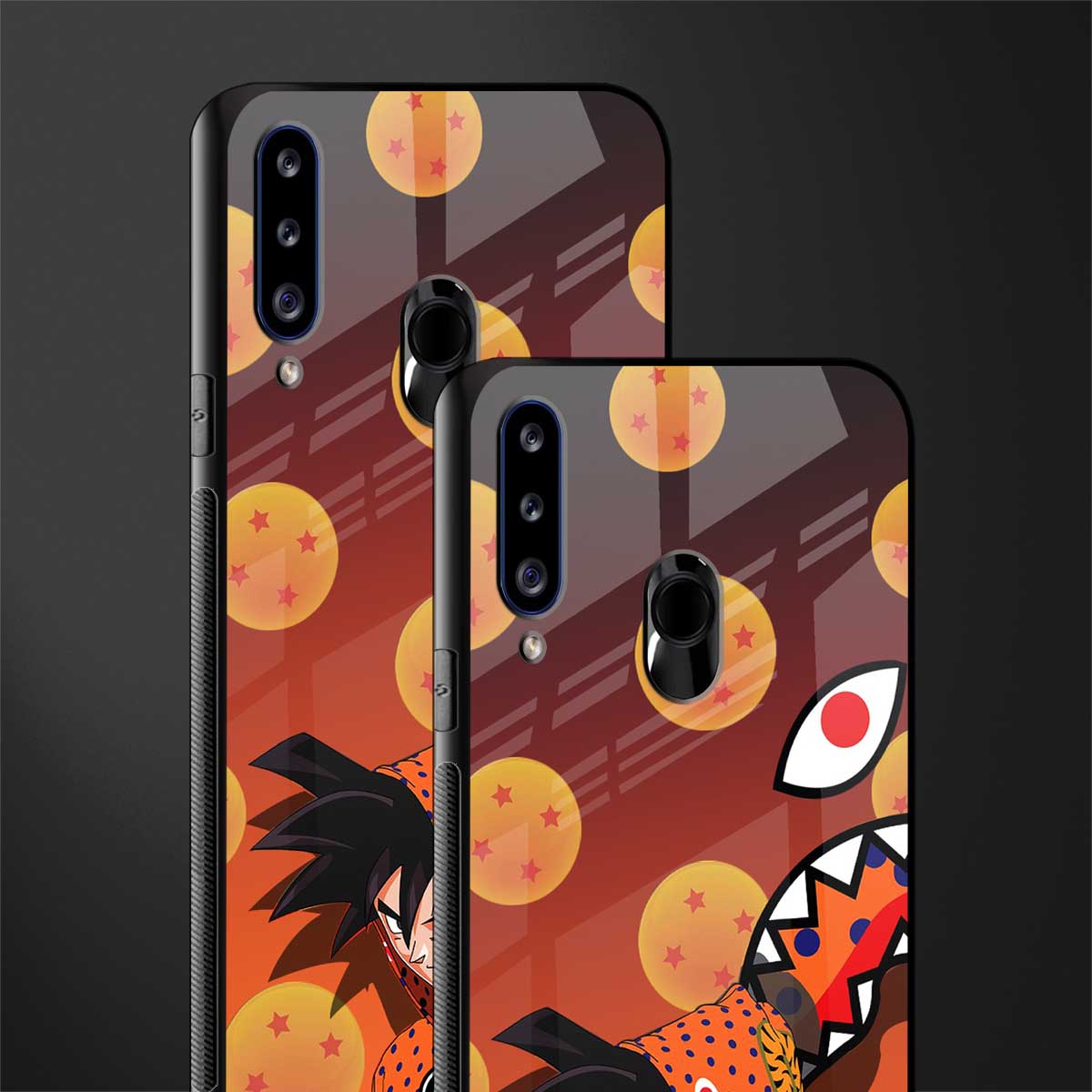 goku glass case for samsung galaxy a20s image-2