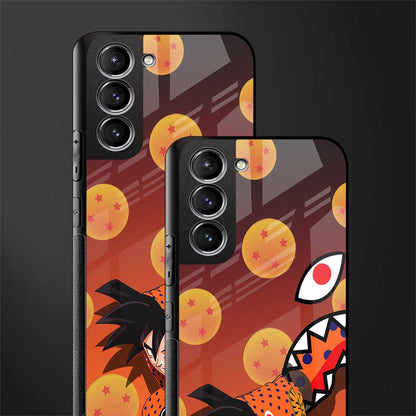 goku glass case for samsung galaxy s22 5g image-2