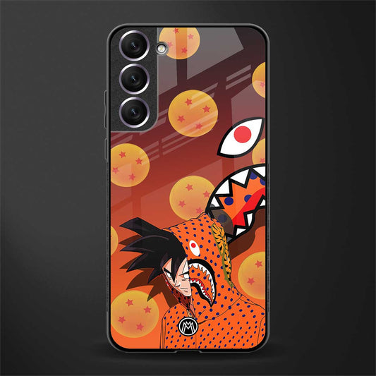 goku glass case for samsung galaxy s22 5g image