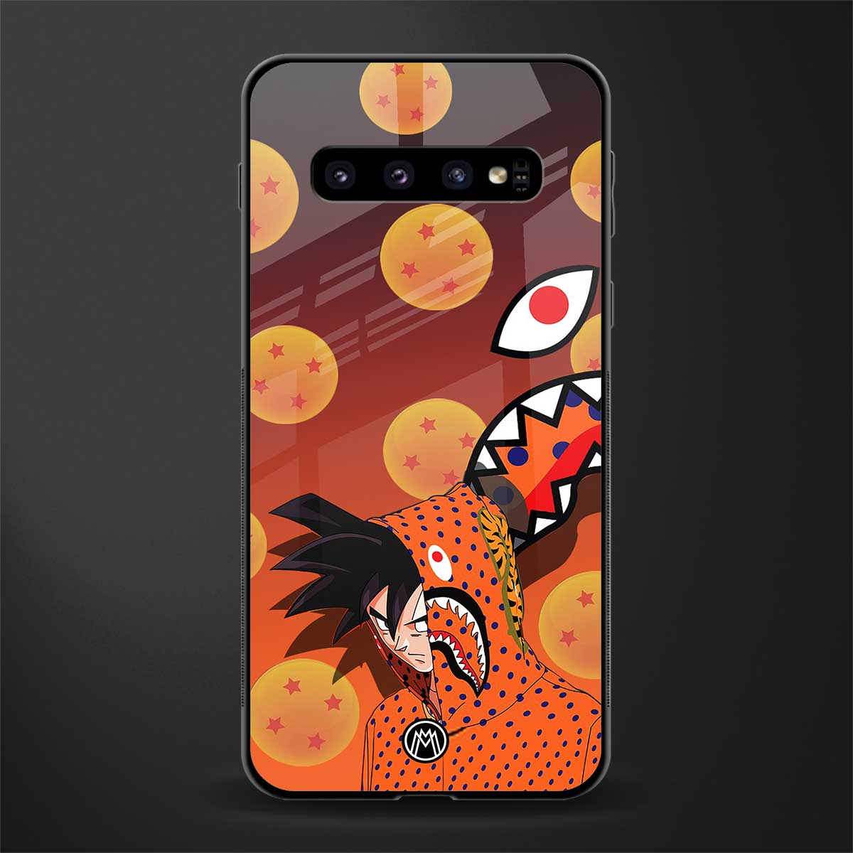 goku glass case for samsung galaxy s10 image