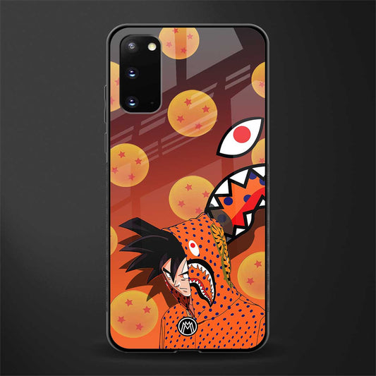 goku glass case for samsung galaxy s20 image