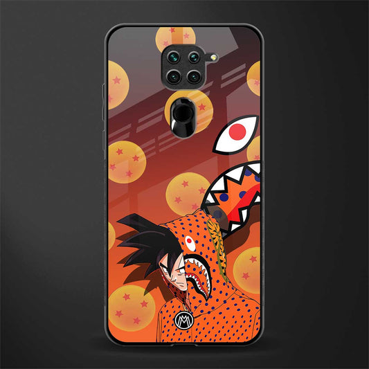 goku glass case for redmi note 9 image