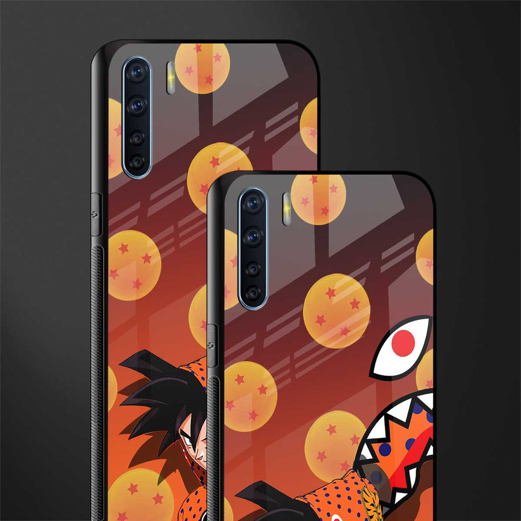 goku glass case for oppo f15 image-2