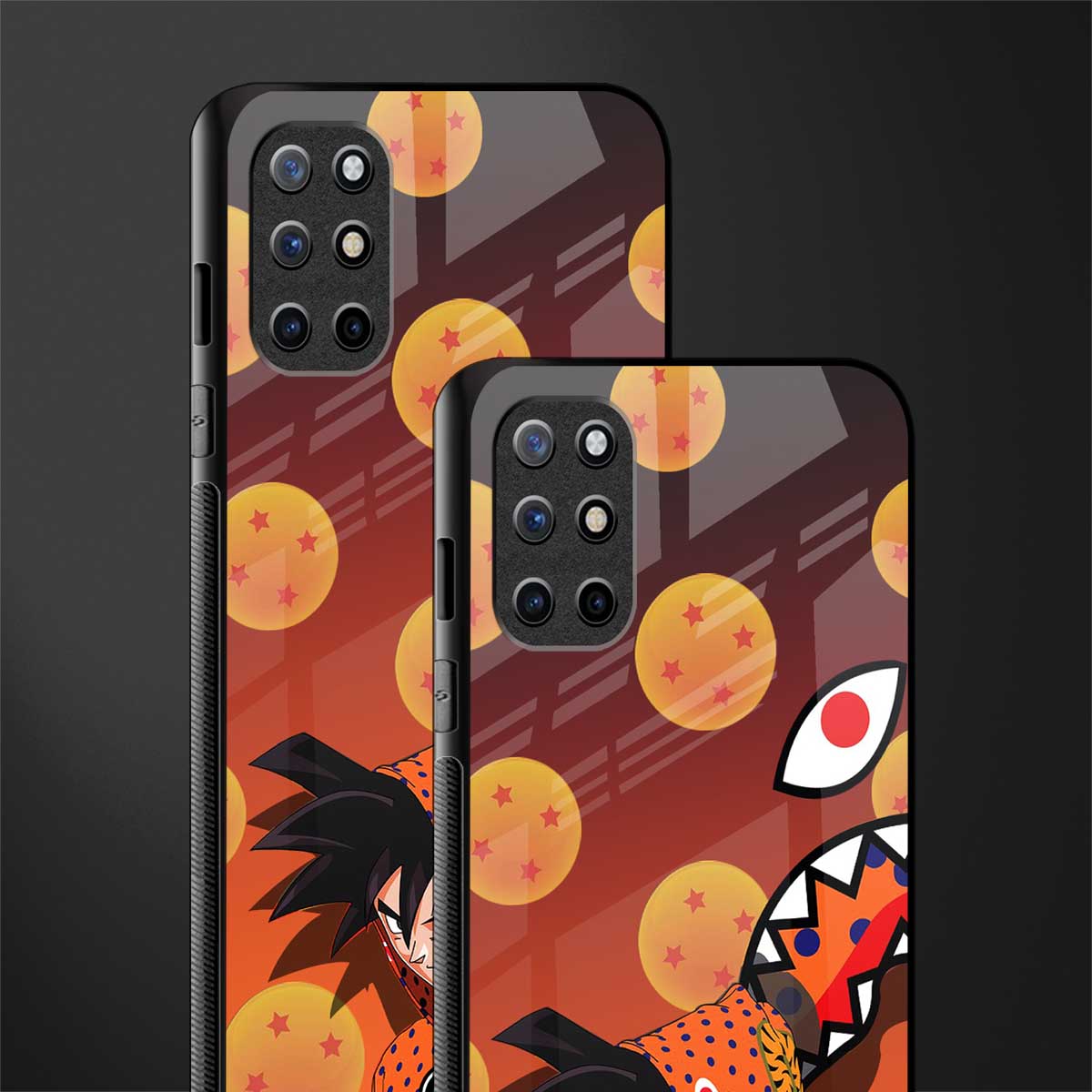 goku glass case for oneplus 8t image-2