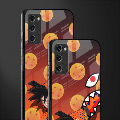 goku glass case for samsung galaxy s20 fe image-2