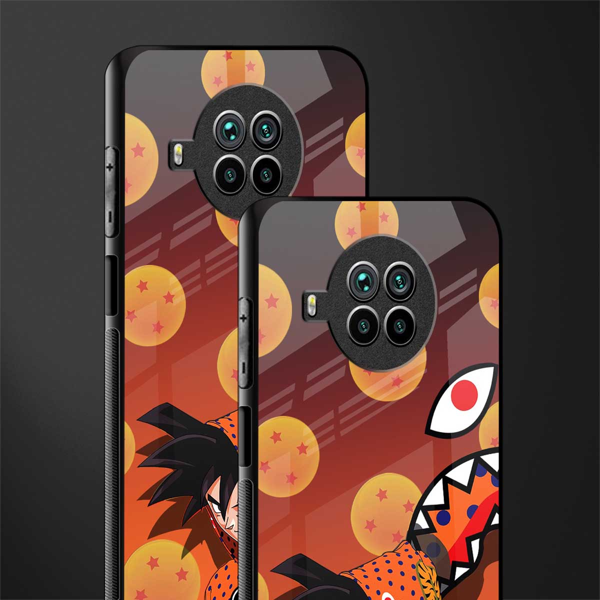 goku glass case for mi 10i image-2