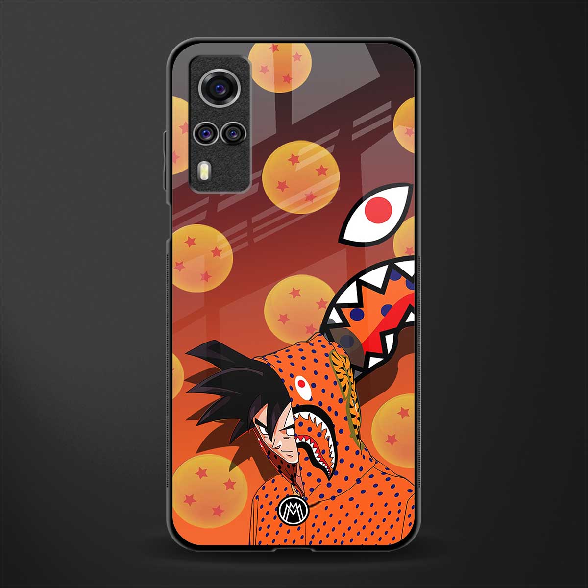 goku glass case for vivo y31 image