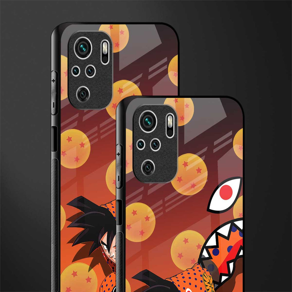 goku glass case for redmi note 10 image-2