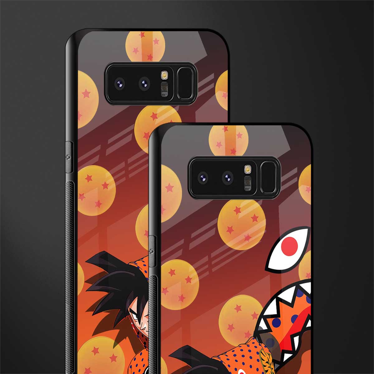 goku glass case for samsung galaxy note 8 image-2