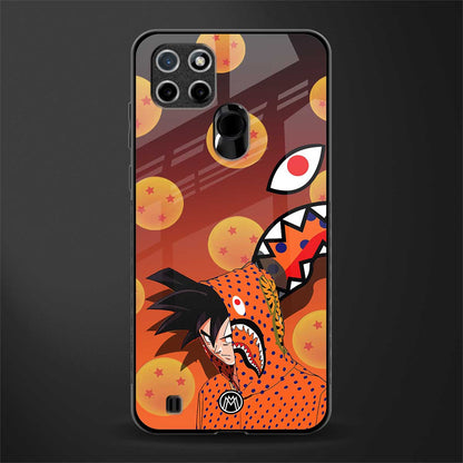 goku glass case for realme c21 image