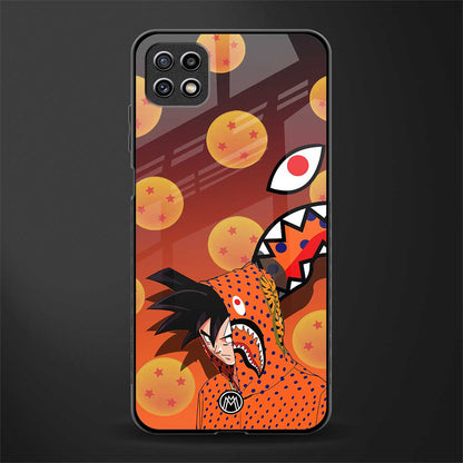 goku glass case for samsung galaxy a22 5g image