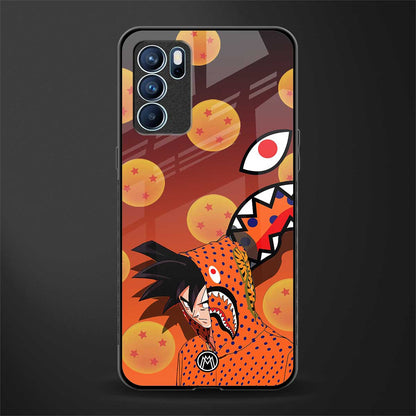 goku glass case for oppo reno6 pro 5g image