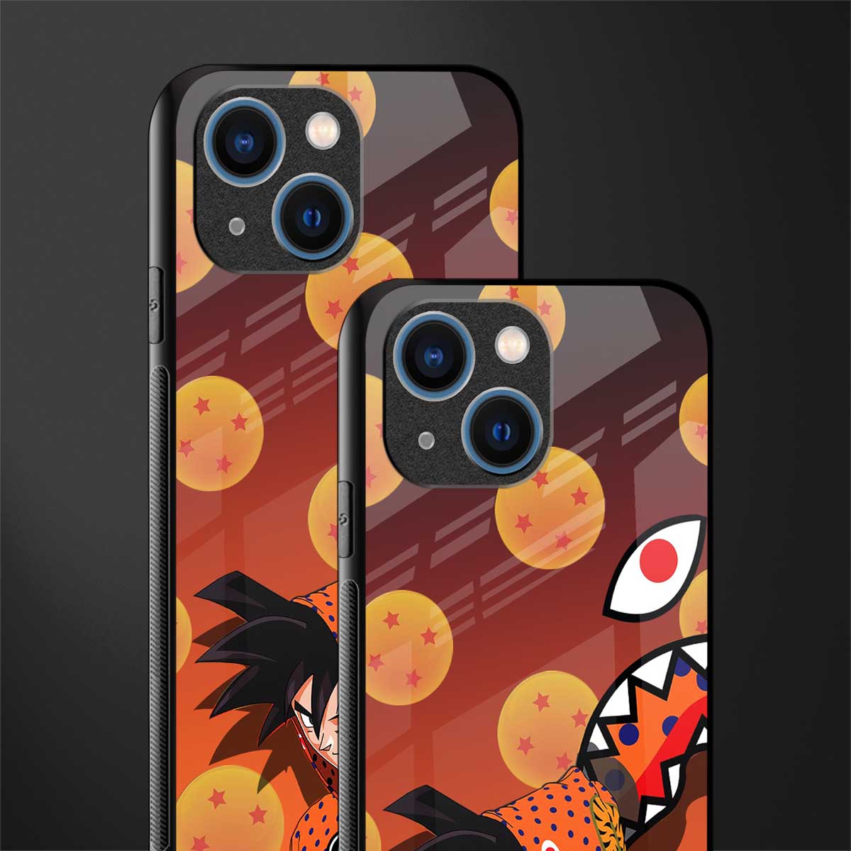 goku glass case for iphone 13 mini image-2