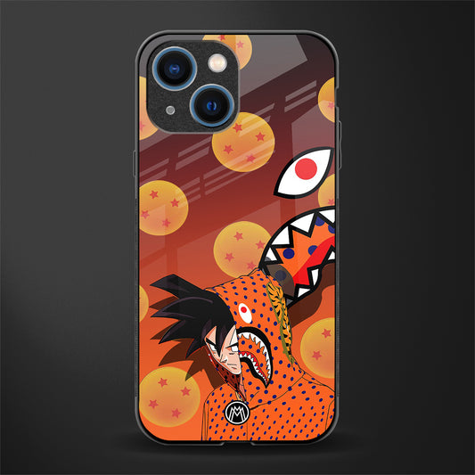 goku glass case for iphone 13 mini image