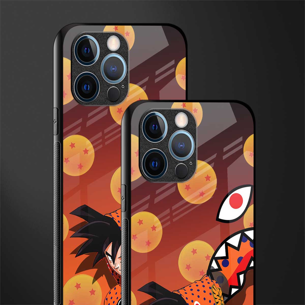 goku glass case for iphone 13 pro image-2