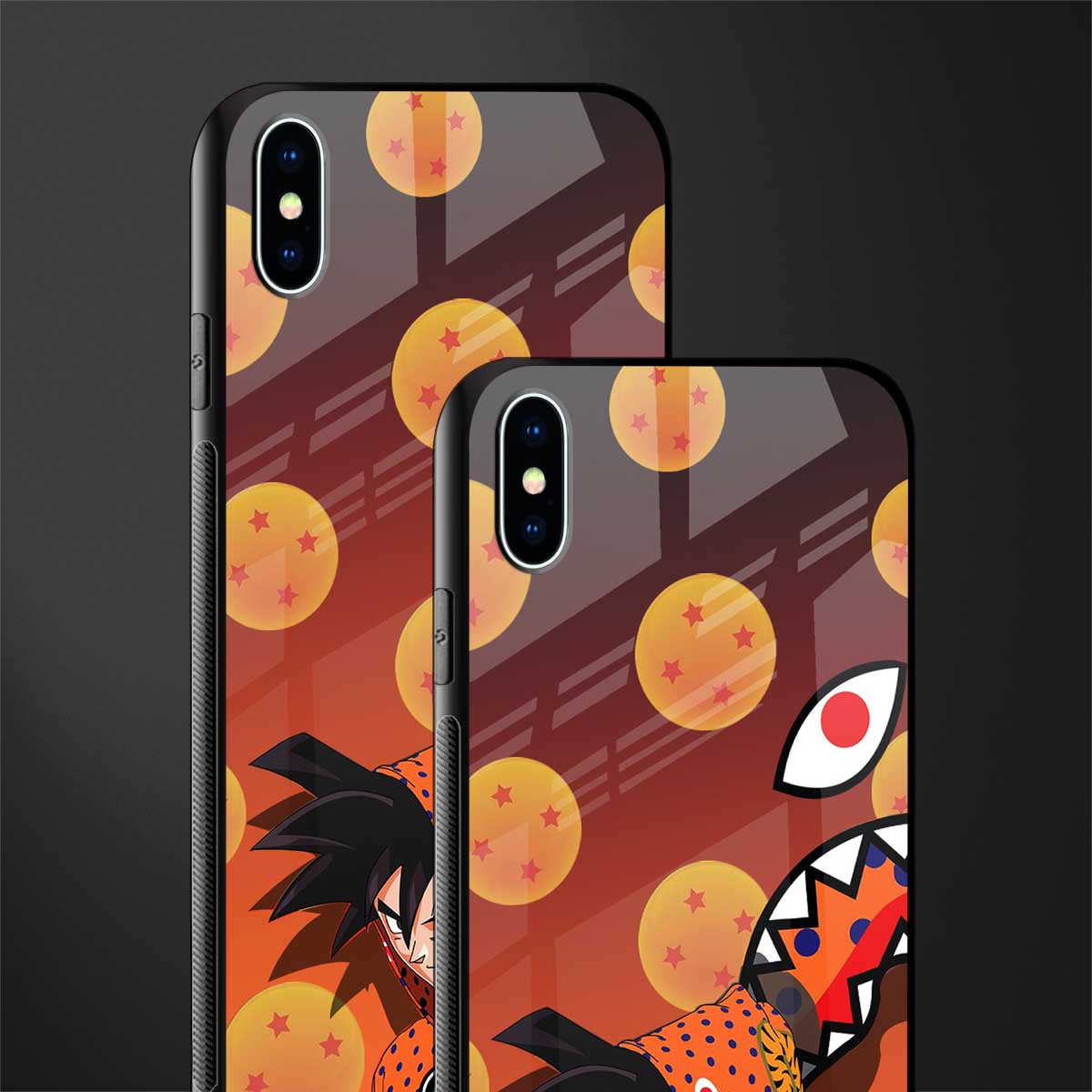 goku glass case for iphone xs max image-2