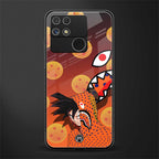 goku back phone cover | glass case for realme narzo 50a