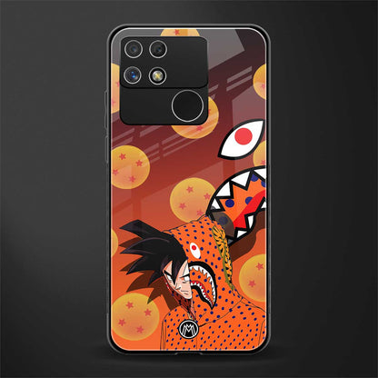 goku back phone cover | glass case for realme narzo 50a