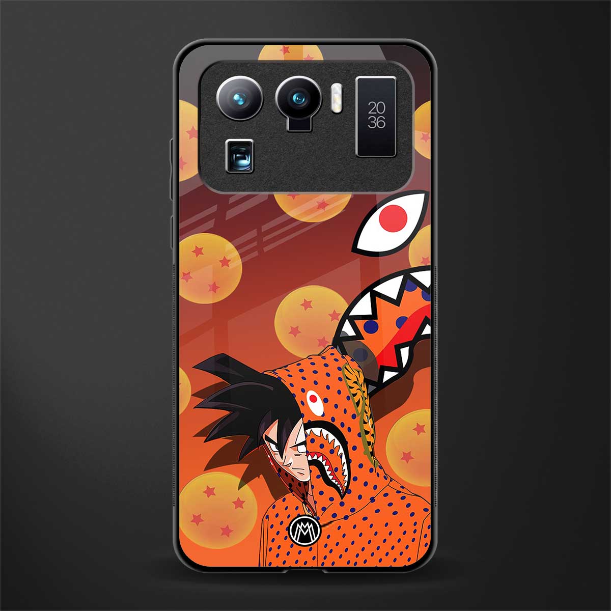 goku glass case for mi 11 ultra 5g image