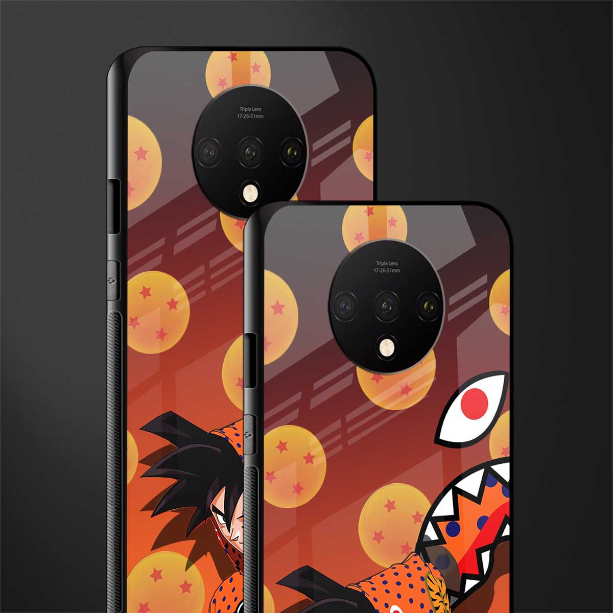goku glass case for oneplus 7t image-2