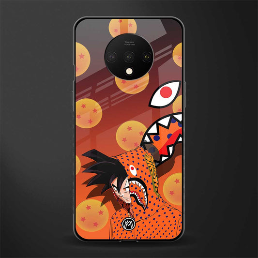 goku glass case for oneplus 7t image