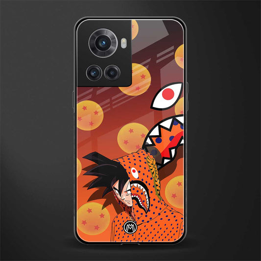goku back phone cover | glass case for oneplus 10r 5g