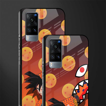 goku glass case for vivo x60 image-2