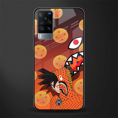 goku glass case for vivo x60 image