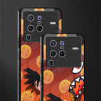goku glass case for vivo x80 pro 5g image-2