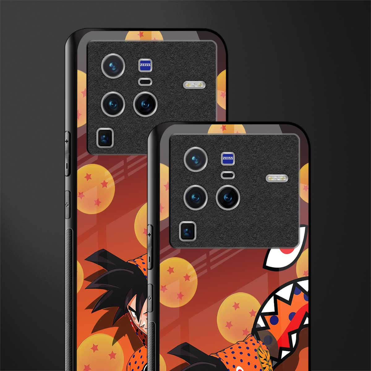 goku glass case for vivo x80 pro 5g image-2