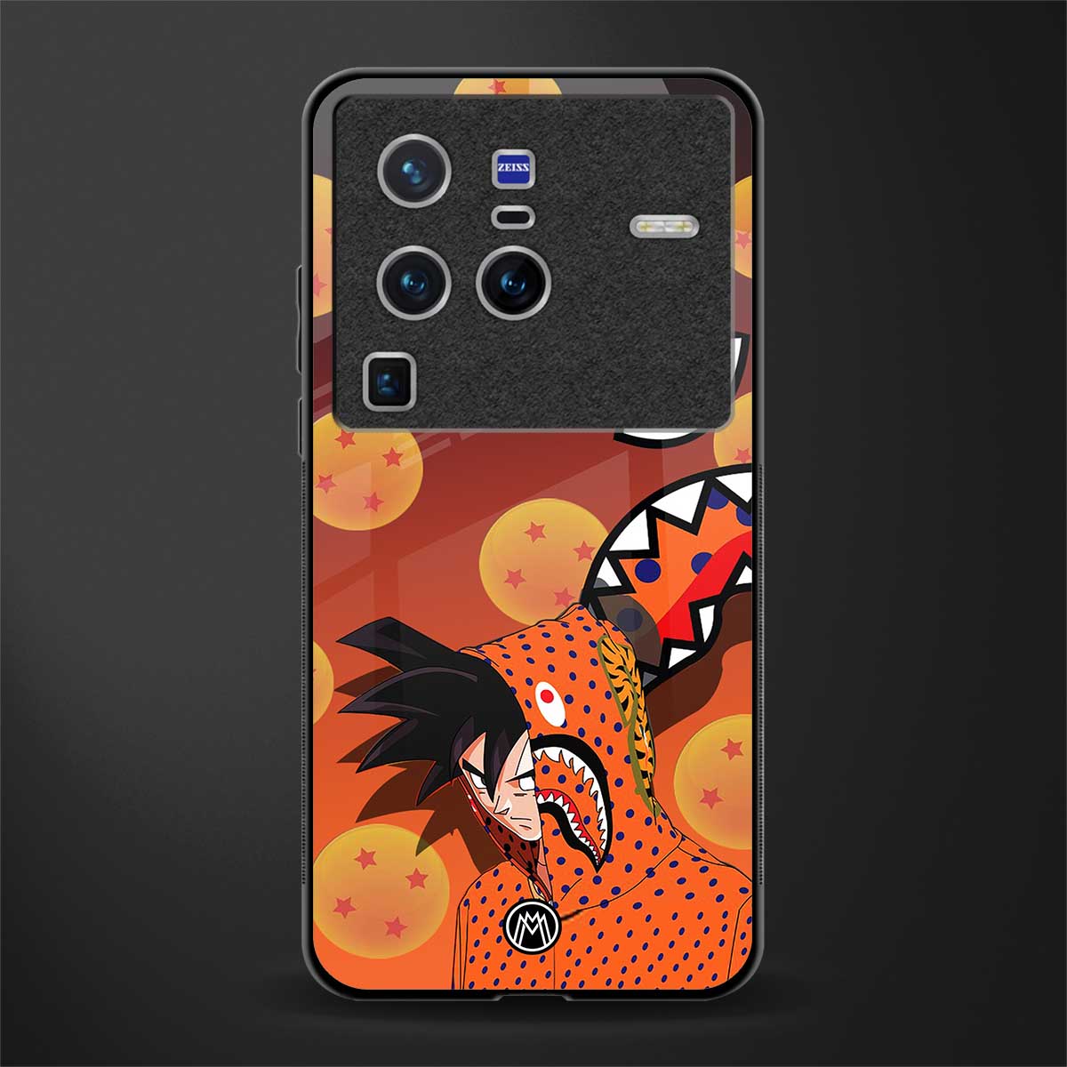 goku glass case for vivo x80 pro 5g image