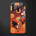 goku glass case for samsung a21 image