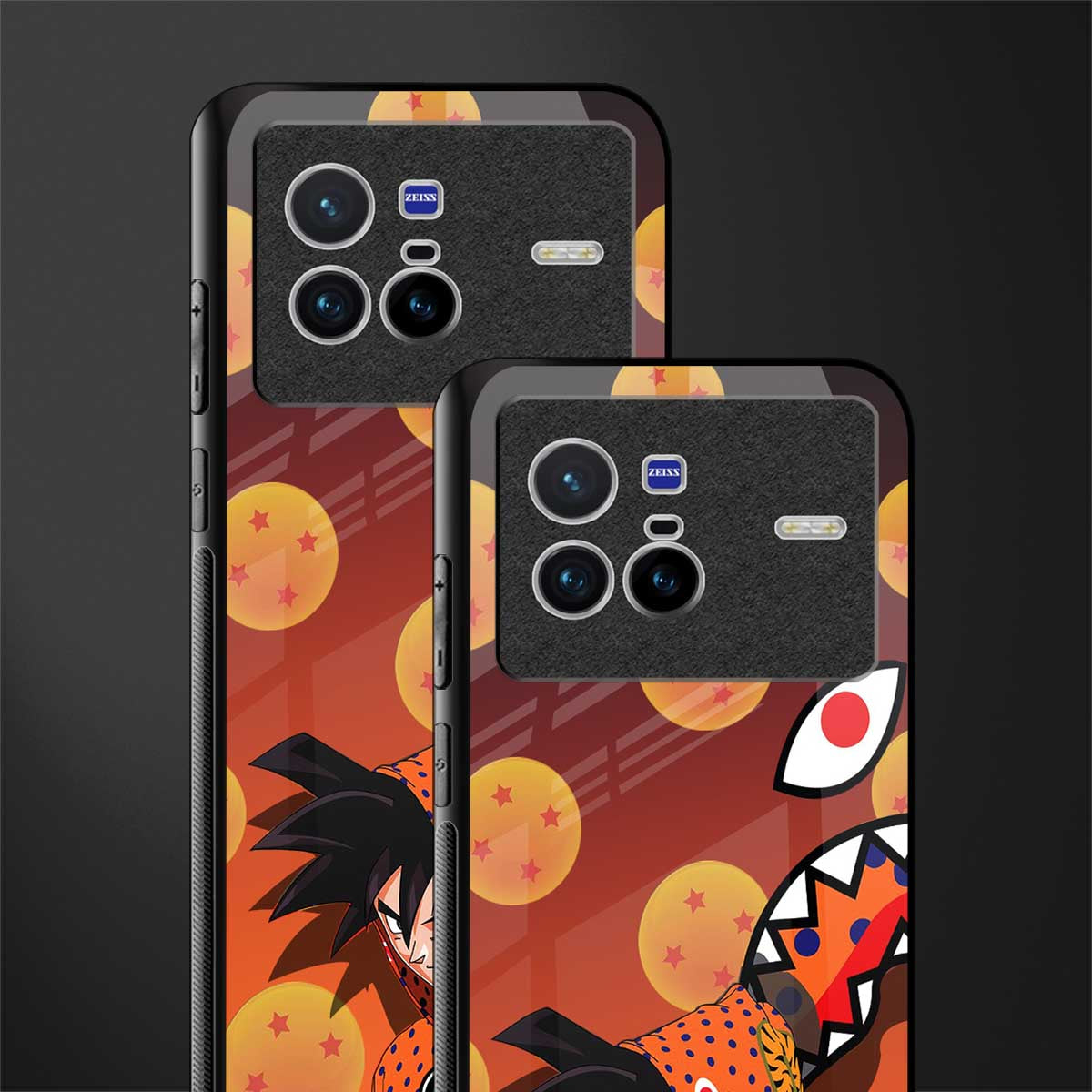 goku glass case for vivo x80 image-2