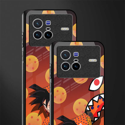 goku glass case for vivo x80 image-2