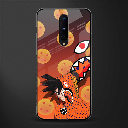 goku glass case for oneplus 8 image