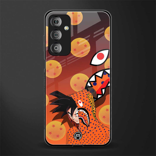 goku back phone cover | glass case for samsung galaxy f23 5g