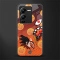 goku back phone cover | glass case for vivo v25 pro 5g