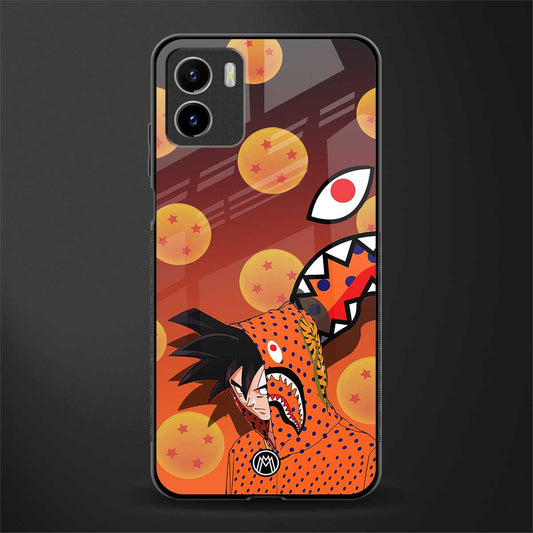 goku back phone cover | glass case for vivo y15c