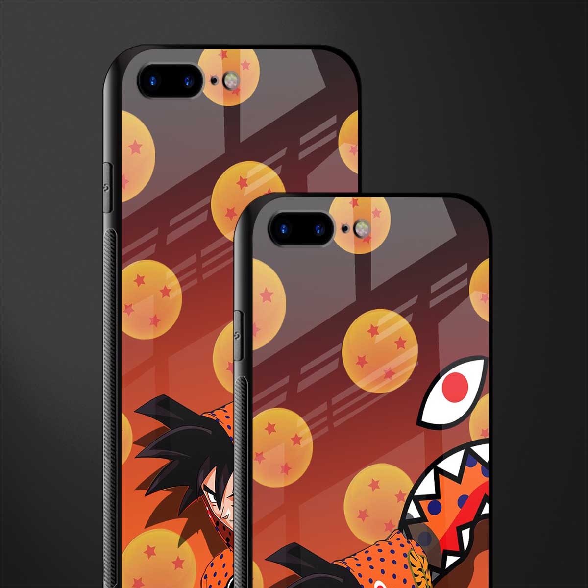 goku glass case for iphone 8 plus image-2