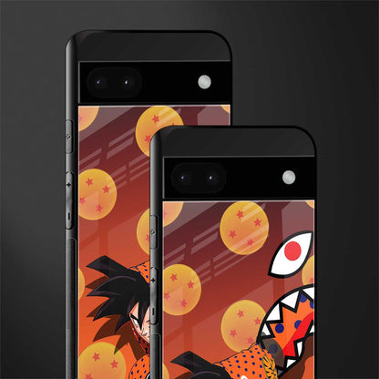 goku back phone cover | glass case for google pixel 6a