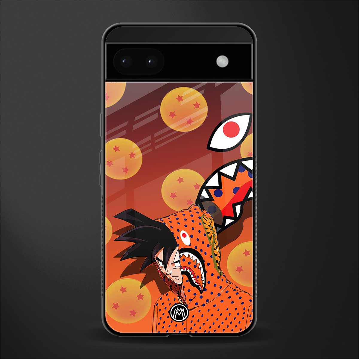 goku back phone cover | glass case for google pixel 6a