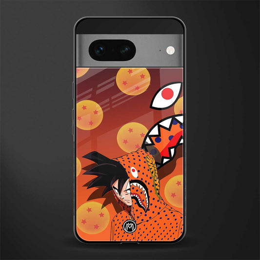 goku back phone cover | glass case for google pixel 7