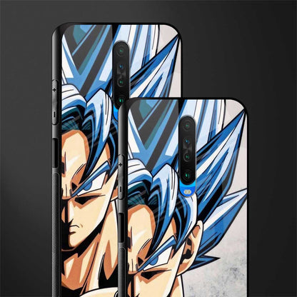 goku dragon ball z anime glass case for poco x2 image-2