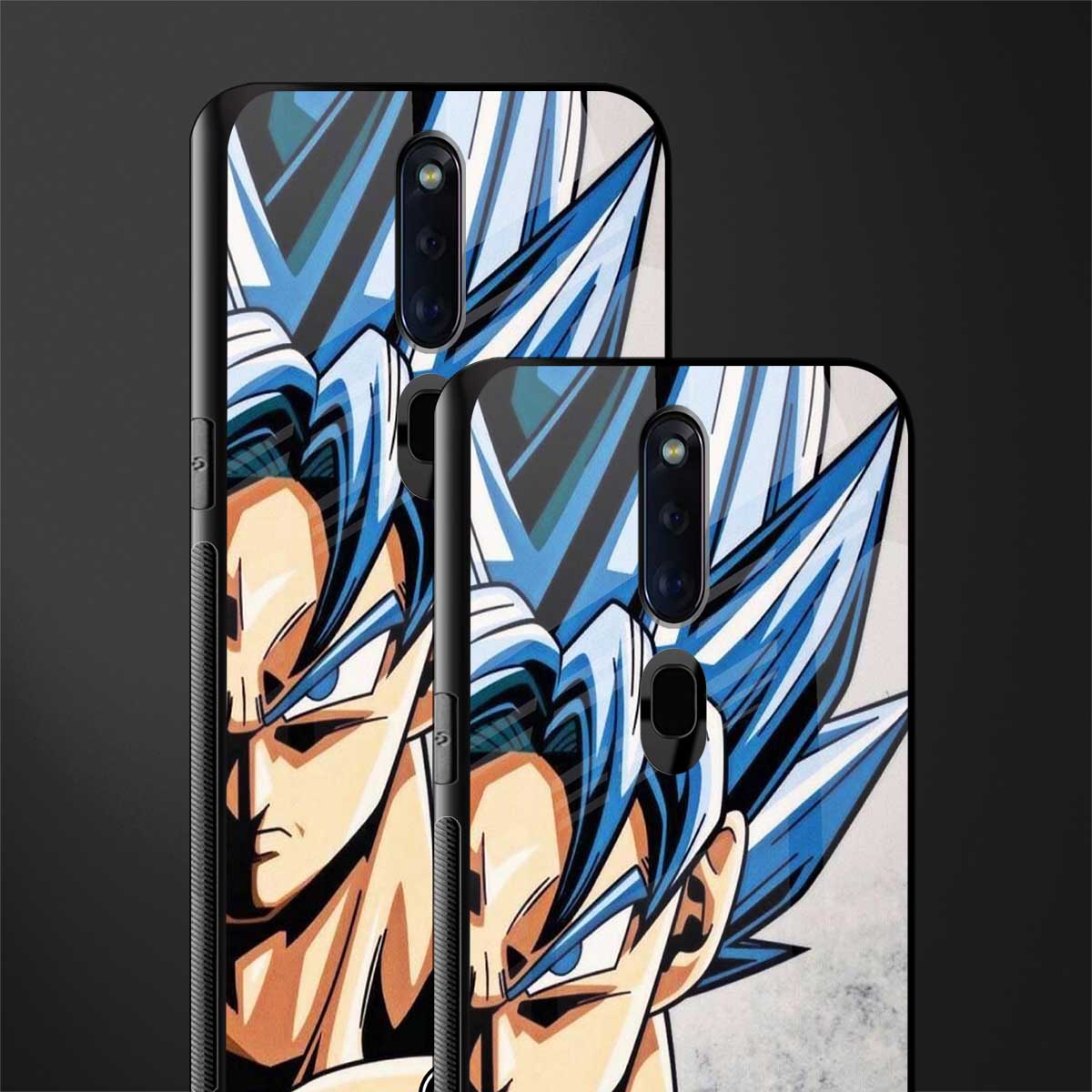 goku dragon ball z anime glass case for oppo f11 pro image-2