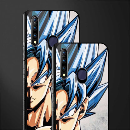 goku dragon ball z anime glass case for vivo z1 pro image-2