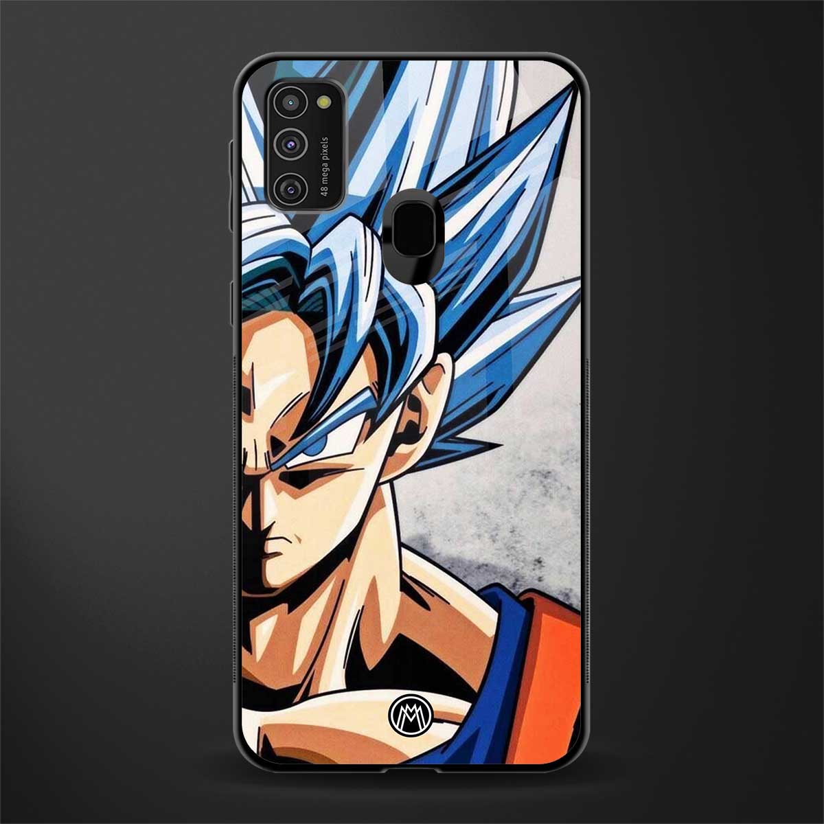 goku dragon ball z anime glass case for samsung galaxy m21 image