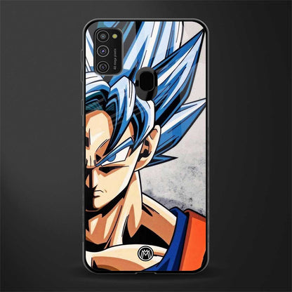 goku dragon ball z anime glass case for samsung galaxy m21 image
